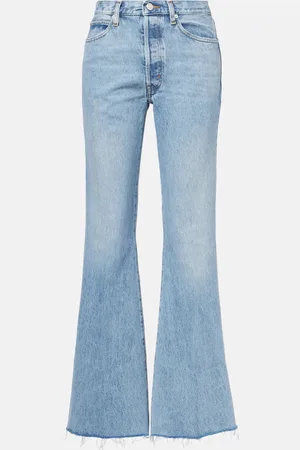 Frame The Lax high-rise flared jeans
