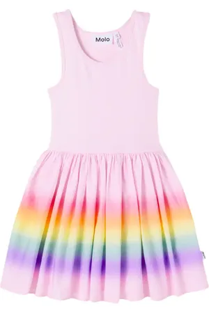 Molo Cassandra printed cotton-blend dress