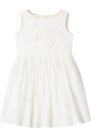 BONPOINT Alina floral cotton poplin dress