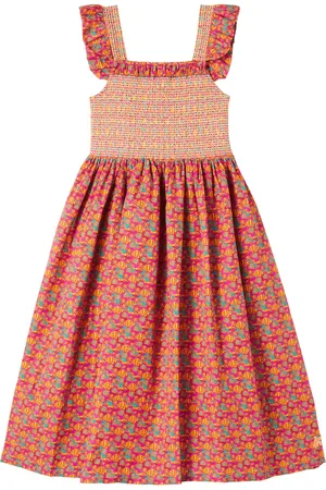 Vilebrequin Gedline printed smocked cotton dress