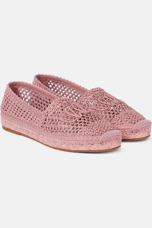 Chloé ChloÃ© Isla logo crochet espadrilles