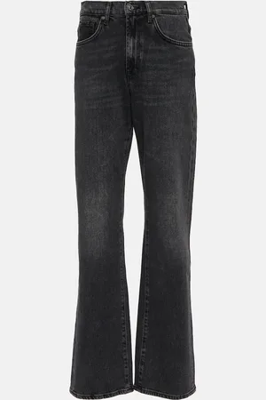 7 for all Mankind Tess high-rise straight jeans