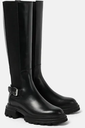 Hogan Benisa leather knee-high boots