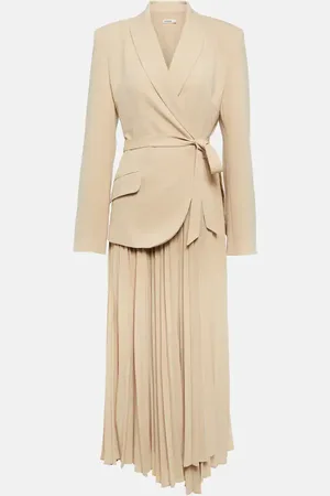 Simkhai Ambretta pleated midi dress