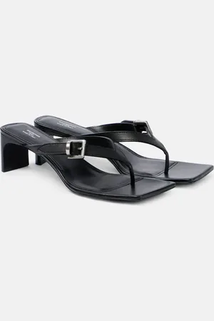 Balenciaga Bel Air 50 leather sandals