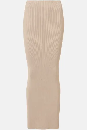 Max Mara Aprile1234 high-rise crÃªpe maxi skirt