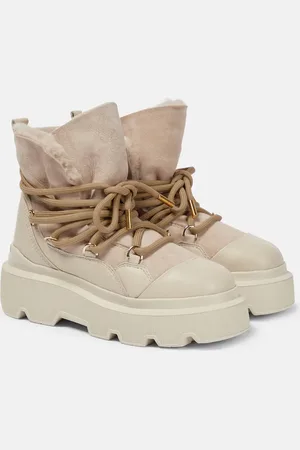 INUIKII Endurance shearling-lined suede boots