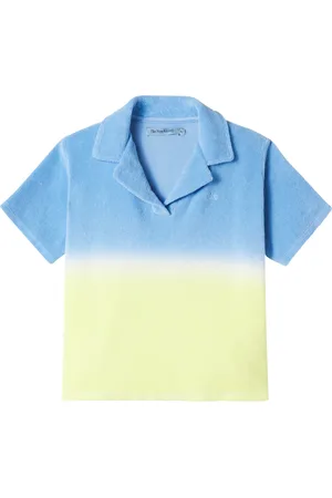 The New Society Dyed cotton polo shirt