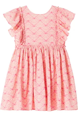 Konges Sløjd Konges SlÃ¸jd Ava printed bow-detail cotton dress