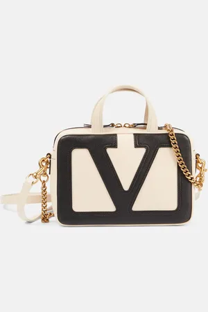 VALENTINO GARAVANI Viva Superstar VLogo leather tote bag