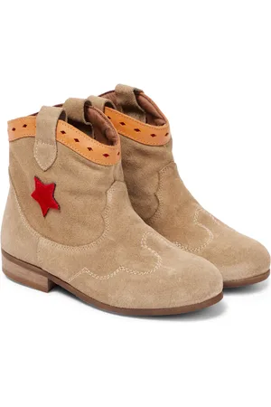 PèPè PÃ¨PÃ¨ AppliquÃ© suede boots