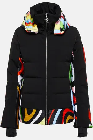 Puccini X Fusalp printed down ski jacket