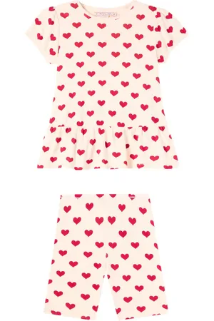 Konges Sløjd Konges SlÃ¸jd Printed cotton T-shirt and leggings set