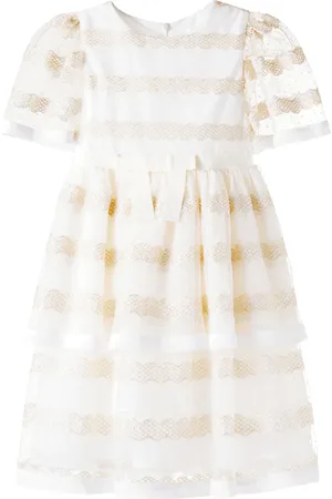 PATACHOU Embroidered tulle dress