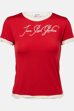 Jean Paul Gaultier Printed jersey T-shirt