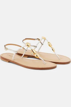 AMANU Nairobi leather thong sandals