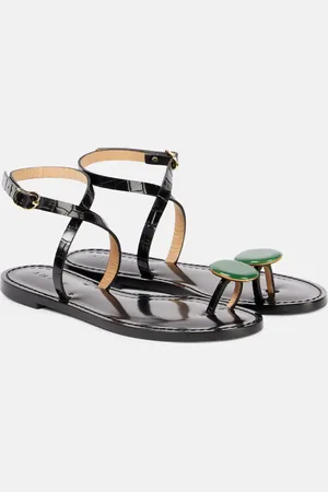 AMANU Kigali embeliished leather sandals