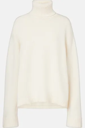 The Frankie Shop Rhea wool and cotton turtleneck sweater