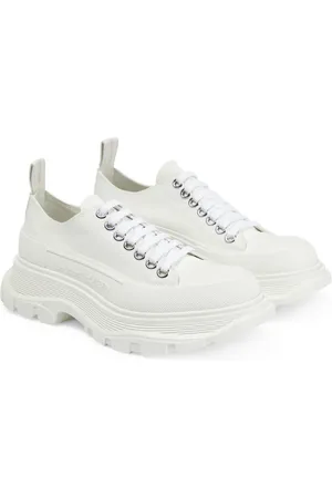 Alexander McQueen Tread Slick canvas sneakers