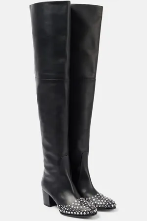 Alaïa AlaÃ¯a 60 studded leather over-the-knee boots