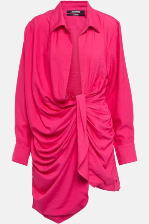 Jacquemus La Robe Bahia tie-detail minidress