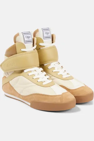 Chloé ChloÃ© ChloÃ© Kick high-top leather sneakers