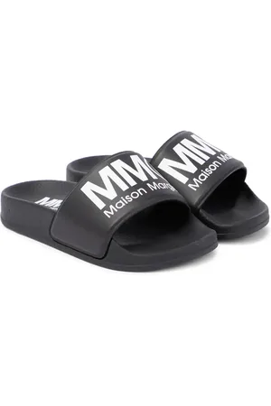 Maison Margiela Logo rubber slides