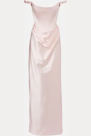 Vivienne Westwood Satin bustier gown