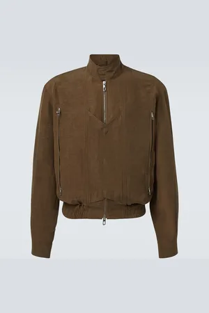 Giorgio Armani Linen-blend blouson