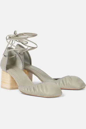 LEMAIRE Micro Ballerina 55 leather pumps