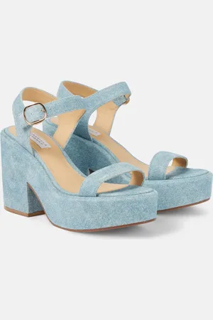 GABRIELA HEARST Iman denim platform sandals