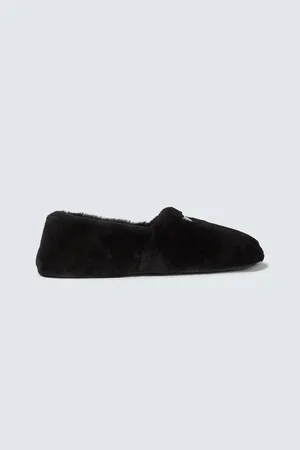 Prada Shearling slippers