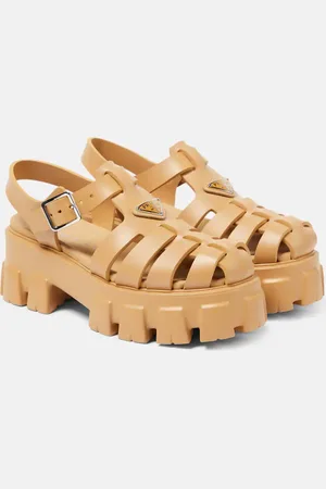 Prada Monolith platform sandals
