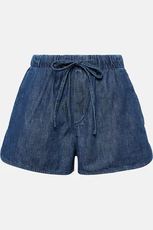 VALENTINO Chambray denim shorts
