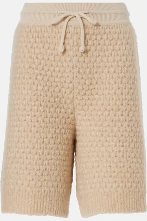 Loro Piana Cocooning cashmere shorts
