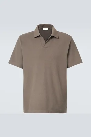 Frame Cotton jacquard polo shirt