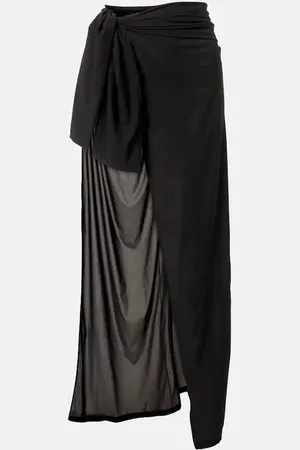 Balmain Semi-sheer beach cover-up