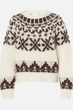 Frame Fair Isle alpaca-blend sweater