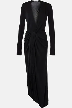 Victoria Beckham Knot-detail jersey gown
