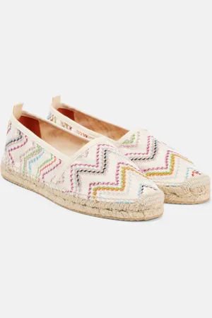 Missoni Elle Zig Zag raschel espadrilles