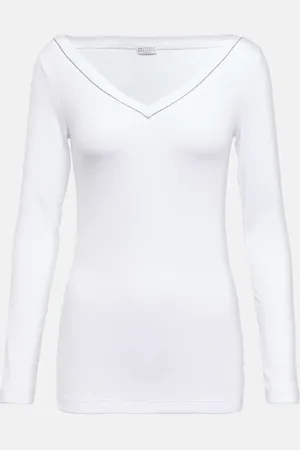 Brunello Cucinelli V-neck top