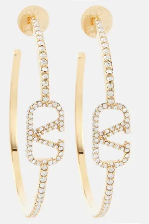 VALENTINO VLogo Signature embellished earrings