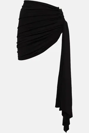 CHRISTOPHER ESBER Arched Palm sash miniskirt