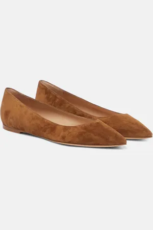 Gianvito Rossi Gianvito suede ballet flats