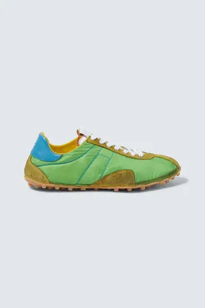 Maison Margiela Sprinters suede-trimmed sneakers