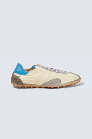 Maison Margiela Sprinter leather-trimmed sneakers