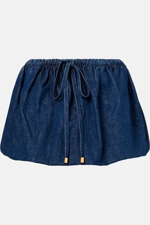 Patou Denim miniskirt