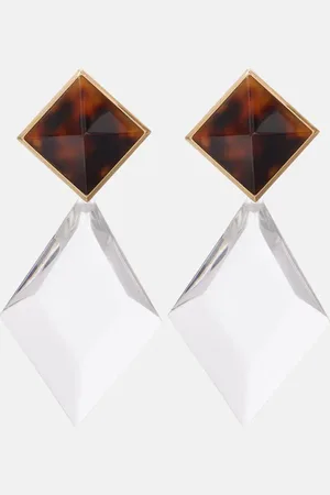 Saint Laurent Pyramid clip-on earrings