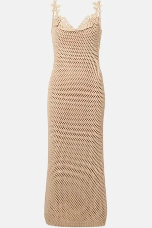 Elie saab Floral-appliquÃ© mesh gown