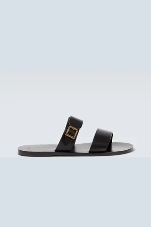Saint Laurent Ios leather sandals